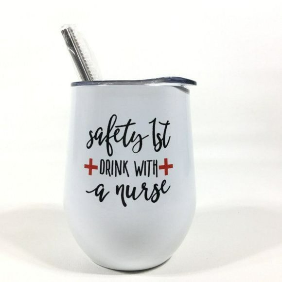 Hot & Cold Stainless Steel Tumbler Cup With Straw & Brush - Picture 2 of 12